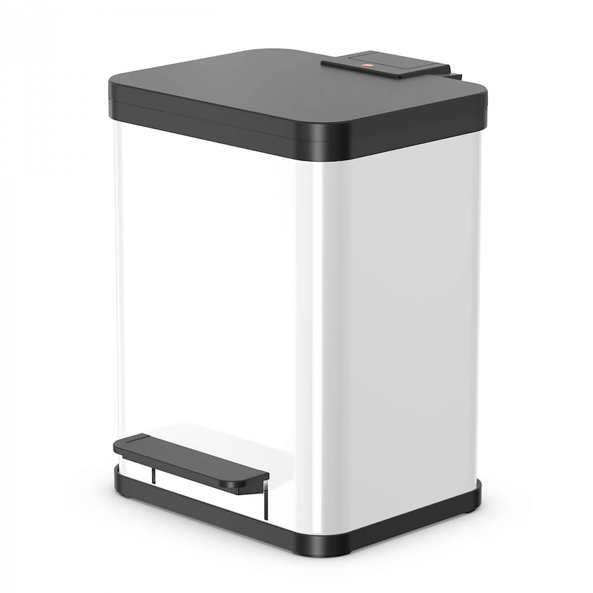 Öko Duo Plus M 2 x 9 ltr, Hailo - wit, zwart