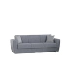 thumbnail of Dmora Divano letto Escobar, Divano letto contenitore a 3 posti lineare, 223x84xh80 cm, Grigio