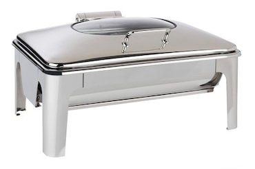 Aps - Easy induction - Chafing dish da 60x42 centimetri in acciaio inossidabile