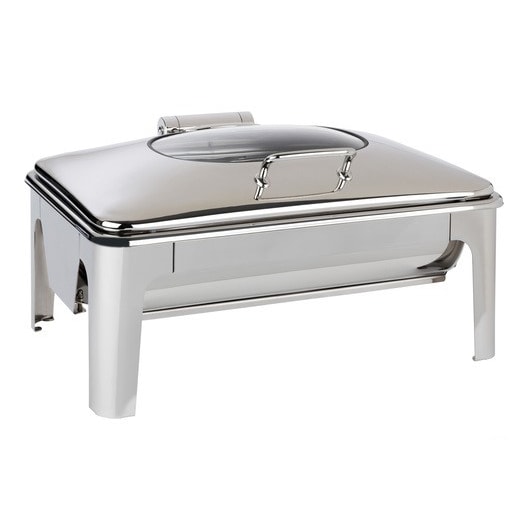 Aps - Easy induction - Chafing dish da 60x42 centimetri in acciaio inossidabile