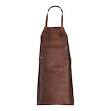 thumbnail of Boska Mr. Smith Küchenschürze Blau Pocket / mit einstellbare Band / Leder / Braun / 855 x 640 x 3 mm