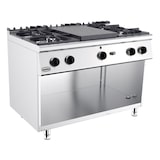 thumbnail of Combisteel Gasherd mit 4 Brenner ohne Türen aus Edelstahl