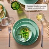 thumbnail of James Cooke Bord Bliss 22 cm Groen Stoneware 2 stuks