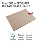 thumbnail of Planche à découper en bois rectangulaire 35 x 25 cm Tasty Green
