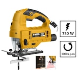 thumbnail of Serra Jig Laser LED 750W + 5 Lâminas MADEIRA 9 Velocidades 45° Guia VITO