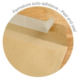 thumbnail of Clairefontaine 250x 250 Dehnb Tasche 229x324x30 Kraft 120g- Braun 17450C