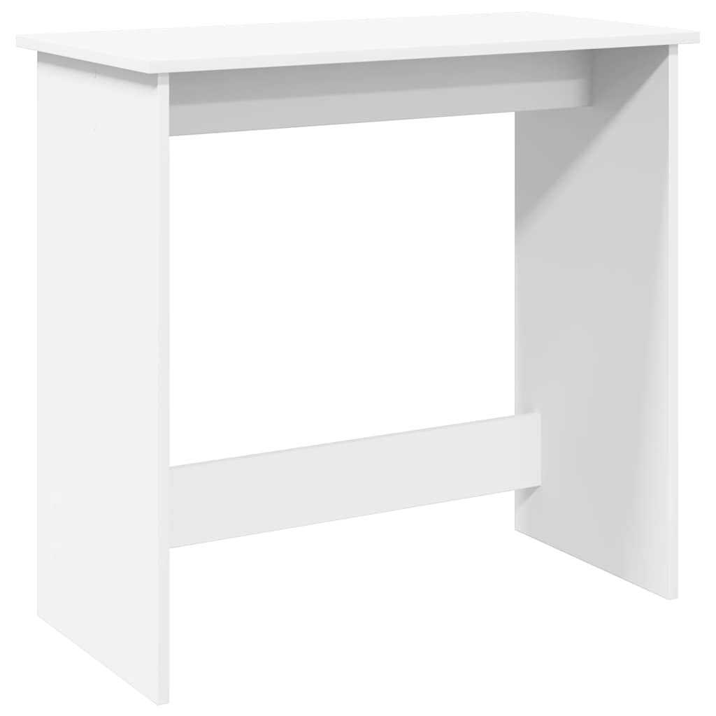 Scrivania bianca 80x40x75 cm Modello Vega Office Horizon in derivati \u200b\u200bdel legno