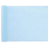 thumbnail of Tischläufer hellblau Vlies 25 m x 30 cm