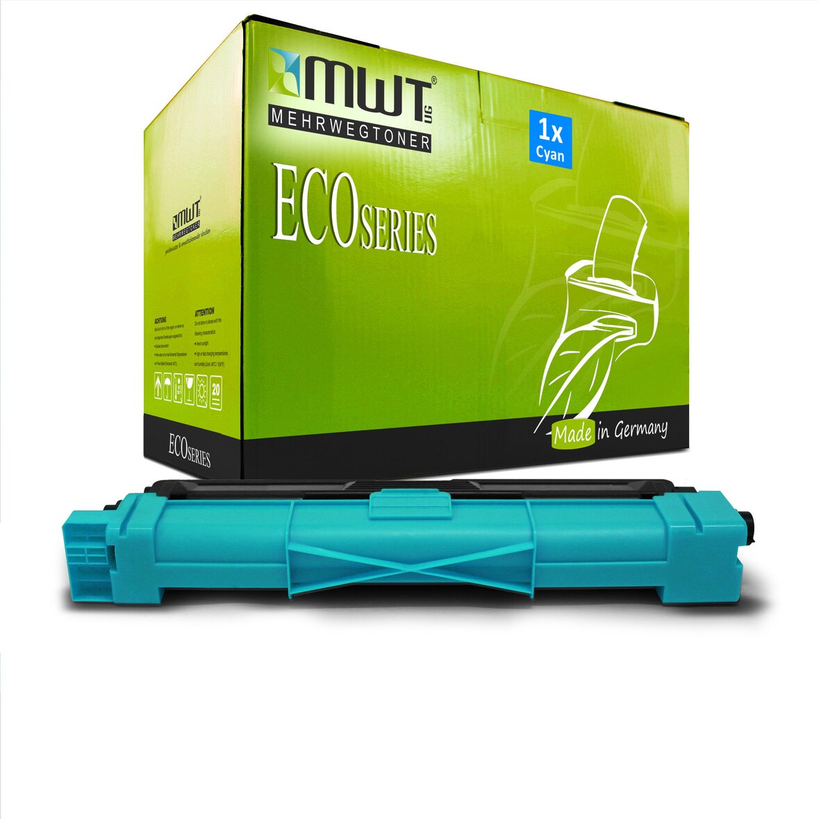 1 Mehrwegtoner kompatible Lasertoner ersetzt Brother TN-246C Cyan