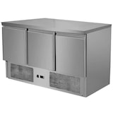 thumbnail of Gekoelde RVS tafel 3 deuren 260L diepte 700mm. Koelwerkbank voor bar, restaurant en horeca.