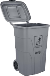 thumbnail of Jantex 120Ltr Mülltonne mit Fußpedal Grau