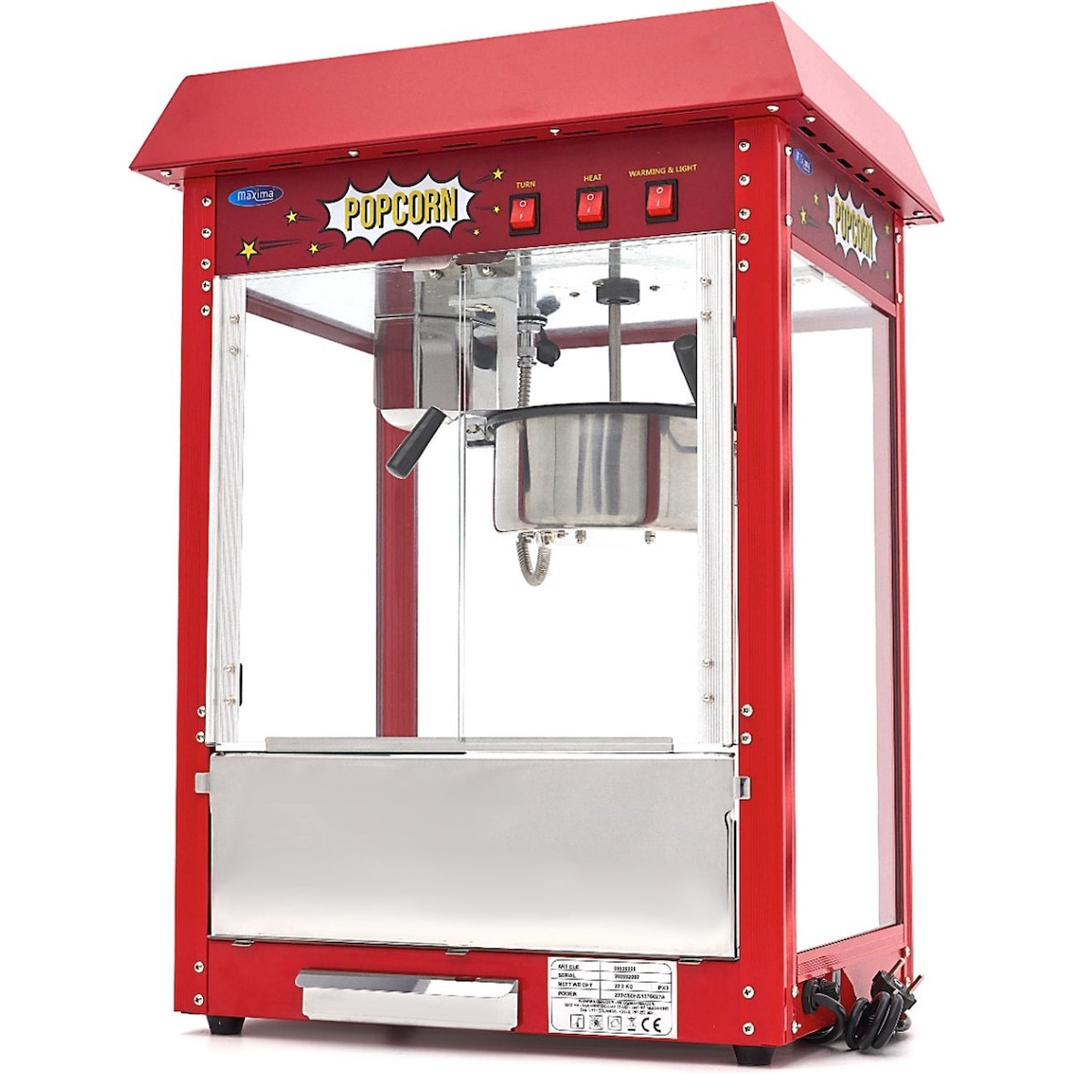 Máquina de pipocas - 150gr