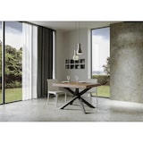 thumbnail of Mesa extensible 90x130/234 cm Volantis Premium Estructura Nogal Antracita