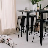 thumbnail of Rechthoekige hoge tafel in New Yorkse industriële stijl