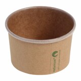 thumbnail of 200x Eisbecher Pappbecher Kraft mit Biobeschichtung 100 ml O 75mm braun