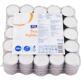 thumbnail of aro Candeline tealight, paraffina, Ø 3.75 x 1.5 cm, 4 ore di combustione, bianco, 100 unità