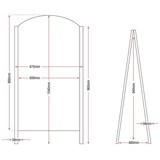 thumbnail of Olympia Straßentafel Metall Schwarz