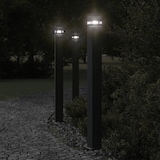 thumbnail of Helloshop26 - Lampadaires d'extérieur 3 pcs 110 cm aluminium noir 02_0042547