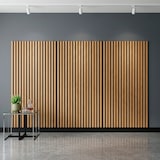 thumbnail of Pack 4 Panel Acústico de Pared Rectangular Roble Natural - Calm 120x60x2cm