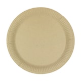 thumbnail of MONOUSO - Pappteller Rund “Radial” Kraft Ø23cm 200gr/m² (50 Stück)