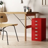 thumbnail of BISLEY Multidrawer Schubladenschrank aus Metall abschließbar in schwarz Schrank für Büro Werkstatt und Zuhause Stahlschrank