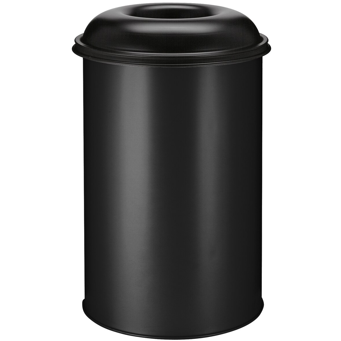 Vlamdovende papierbak 200 ltr - zwart