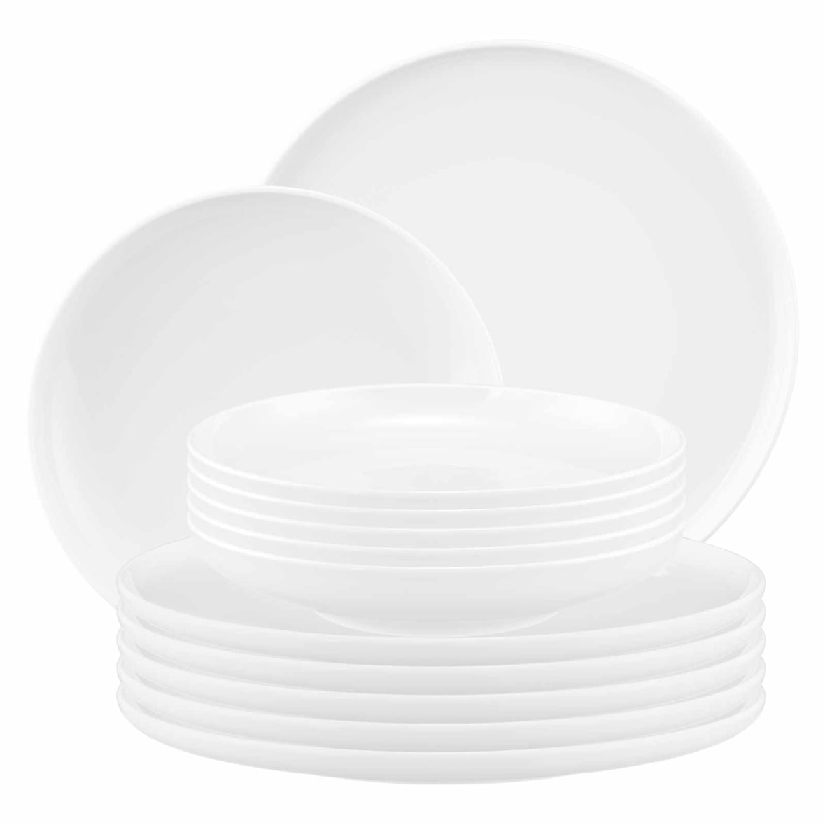 Seltmann Weiden Sento Home Tafelservice 12-teilig Weiß