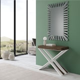 thumbnail of Consolle allungabile 90x40/300 cm Diago Noce telaio Bianco