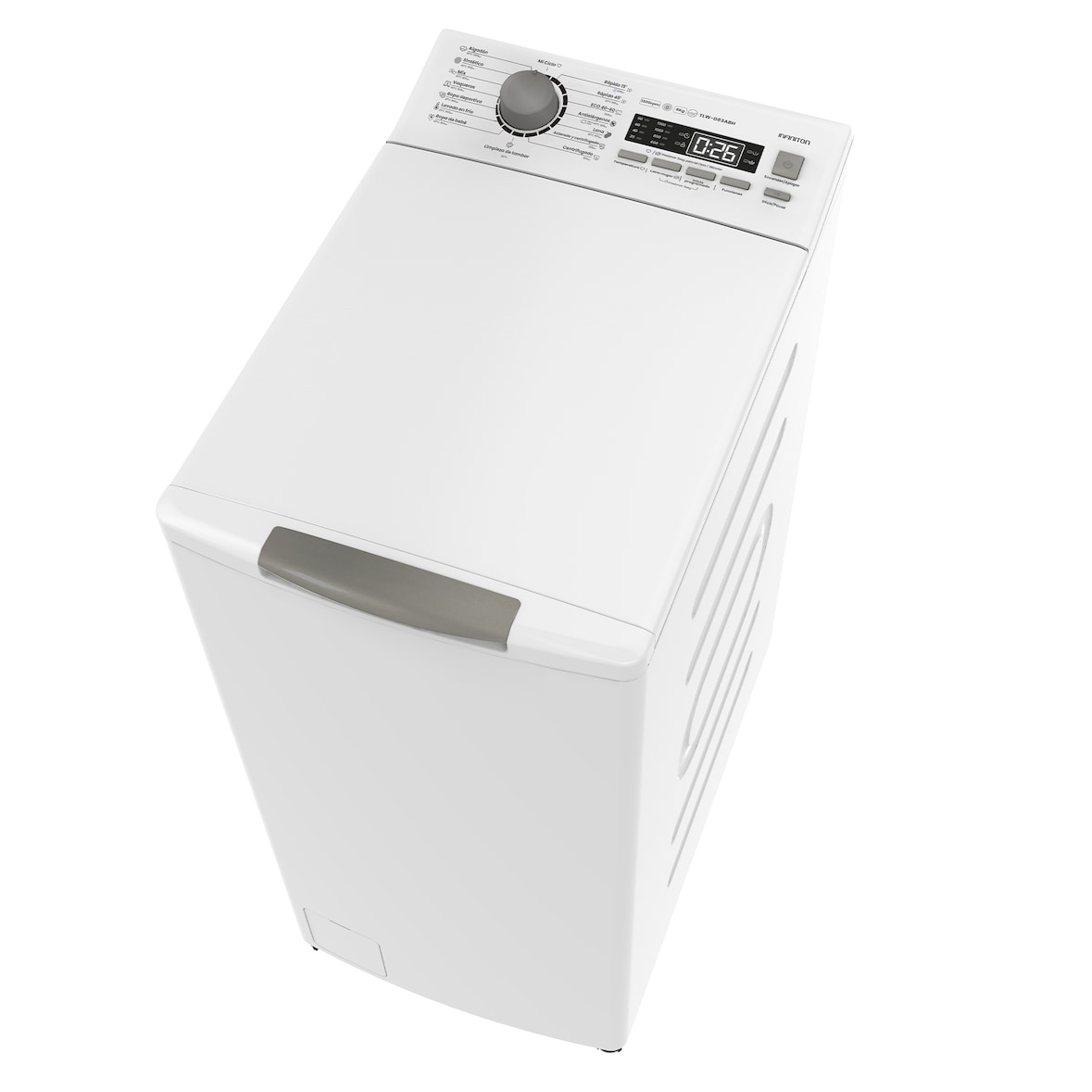 INFINITON Lavadora Carga Superior TLW-D83ABH, 8 kg, 1200 rpm,  VAPOR CARE, A, Blanco