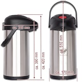 thumbnail of Beeketal Thermoskanne Pumpkanne Isolierkanne Kaffeekanne BPK50