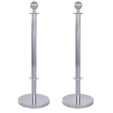 thumbnail of 2 Pfosten Terrassentrenner verchromt