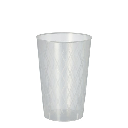 1000 Gläser für Apfelwein 0,25 l Ø 7 cm · 10,5 cm transluzent unzerbrechlich Mehrwegbecher