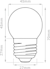 thumbnail of Illu- Party Lichterkette Außenlichterkette 30m grün 30 warmweiße LED Kugellampen