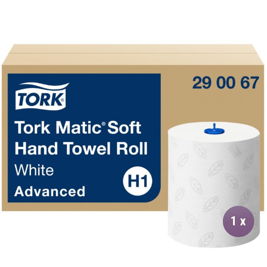 Tork 290067 Rollenhandtuch Matic H1-System 150mx21cm 2-lagig ws