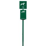 thumbnail of ROSSIGNOL Borne de propreté canine à enfouir liasses 500 sacs HYGECA vert mousse