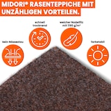 thumbnail of Rasenteppich 100 x 3000 cm Braun mit Noppen Kunstrasen Teppich Balkon Terrasse Outdoor