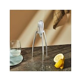 thumbnail of alessi juicy salif exprimidor manual de cítricos  en aluminio satinado, 14 cm de diámetro, 29 cm de altura.