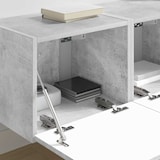thumbnail of vidaXL TV-Wandschrank 2 pcs Beton 60 x 31 x 29,5 cm Holzwerkstoff