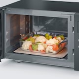 thumbnail of SEVERIN MW 7763 - Microondas con base de cristal y grill 25 L 900 W Grill 1000 W Negro