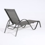 thumbnail of Pack 2 tumbonas de exterior apilable y reclinable, de aluminio y textilene