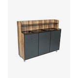thumbnail of Mobiliara - Meuble de tri trineo -Mobile -  Exterieur - Compact finition stratifiée-  3 Bacs 70 Litres -