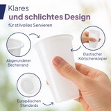 thumbnail of Inoverse 200 stk Trinkbecher, 200ml Plastikbecher, Weiß Einwegbecher 0,2l