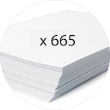 thumbnail of Exacompta - Réf. 52070E - Carton de 10 classeurs à levier marbré gris - Dos 70mm - Mécanique 75mm - 32 x 29 x 7 cm - A4 - Gris-dos gris