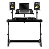 thumbnail of Support DJ Mobile Ibiza DS20 de qualité professionnelle - pour tables de mixage, platines, contrôleurs, PC - sac de transport