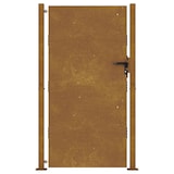 thumbnail of Puerta de jardín acero corten 105x180 cm