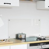 thumbnail of vidaXL Keuken Achterwand Doorzichtig 80 x 40 cm gehard glas