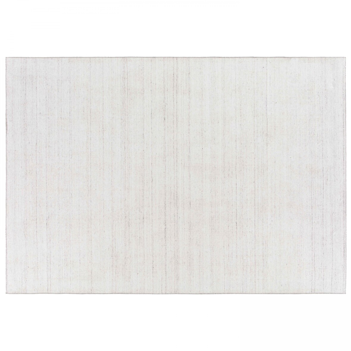 Chenille-Teppich, rechteckig, bedruckt, elfenbeinfarben nuanciert 120 x 170 cm