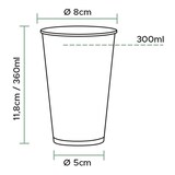 thumbnail of MONOUSO - Copo Cartão Bebidas Frias 12Oz/360ml "Enjoy" Ø8,0cm (2.000 Uds)