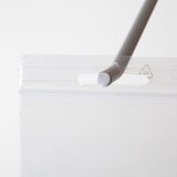 thumbnail of Lot de 500 Sachets plastiques à fermeture ZIP 100x150mm avec trou de suspension