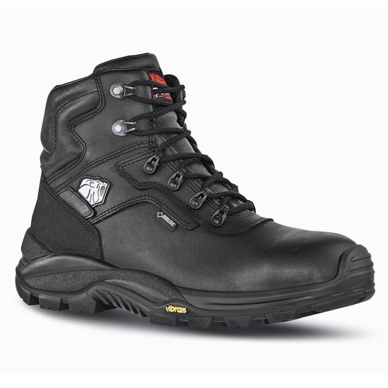 U-Power - Chaussures de sécurité hautes en goretex sans métal DROP GTX - Environnements humides - S3 HRO HI CI WR SRC Noir Taille 44